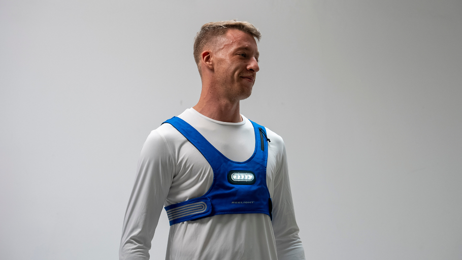 A Cinematic Review of the Reelight Safety Vest for Urban Runners