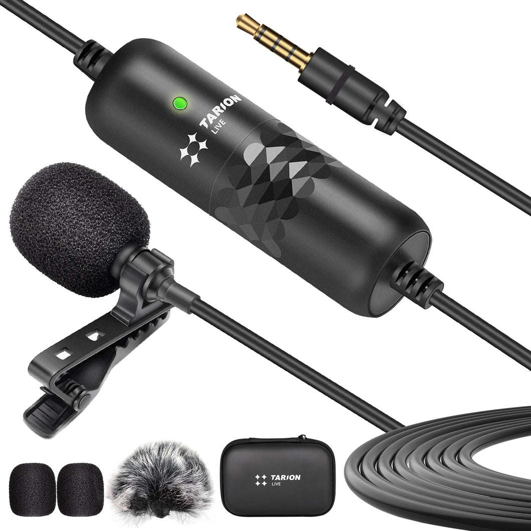 TARION Lavalier Omnidirectional Condenser Microphone
